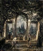 VELAZQUEZ, Diego Rodriguez de Silva y Villa Medici, Pavillion of Ariadn